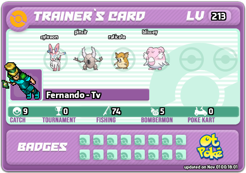 Fernando - Tv Card otPokemon.com