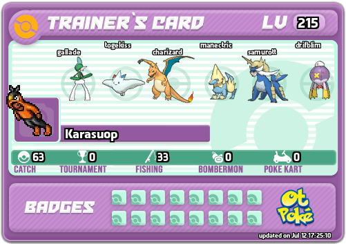 Karasuop Card otPokemon.com