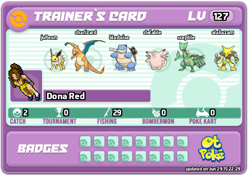 Dona Red Card otPokemon.com