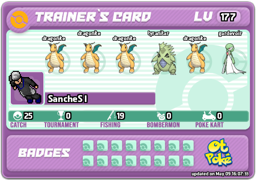 SancheS I Card otPokemon.com