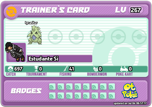 Estudante Si Card otPokemon.com