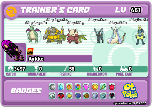 Aykke Card otPokemon.com