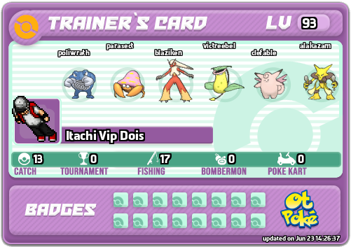 Itachi Vip Dois Card otPokemon.com
