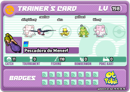 Pescadora do Menerf Card otPokemon.com