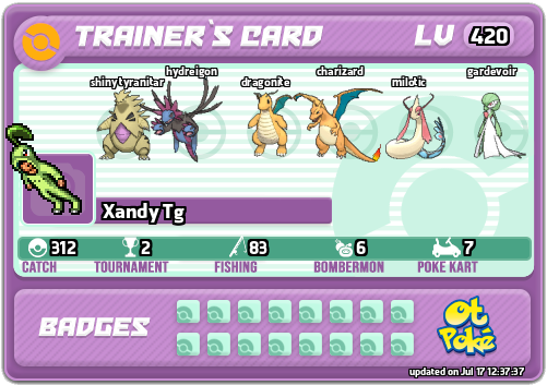 Xandy Tg Card otPokemon.com