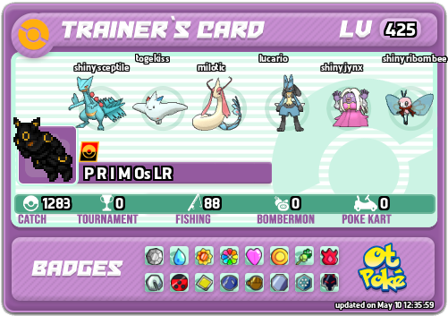 P R I M Os LR Card otPokemon.com