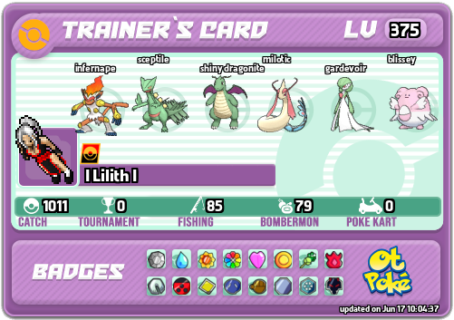 I Lilith I Card otPokemon.com
