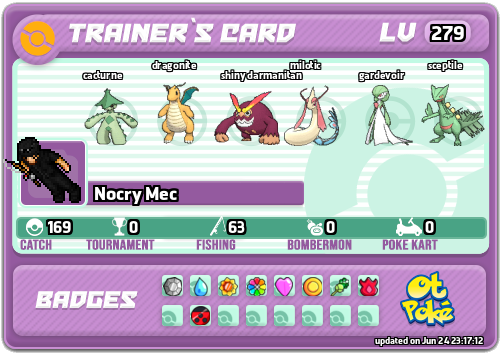Nocry Mec Card otPokemon.com