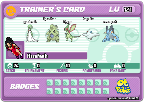 Hsrafaah Card otPokemon.com