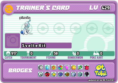 S v e l t e K i t Card otPokemon.com