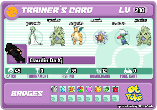 Claudin Da Xj Card otPokemon.com