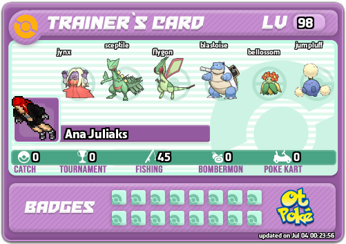 Ana Juliaks Card otPokemon.com