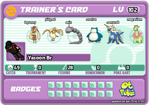 Yasoon Br Card otPokemon.com