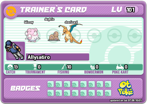 Allysatiro Card otPokemon.com