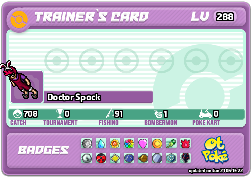 Doctor Spock Card otPokemon.com