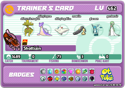 Shottizin Card otPokemon.com