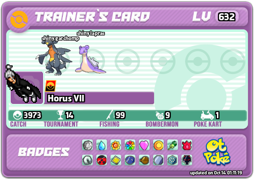 Horus VII Card otPokemon.com