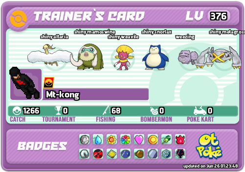 Mt-kong Card otPokemon.com