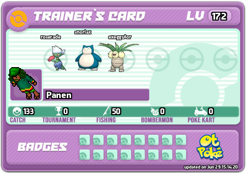 Panen Card otPokemon.com