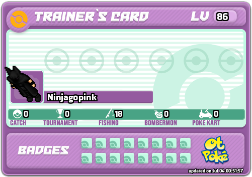Ninjagopink Card otPokemon.com