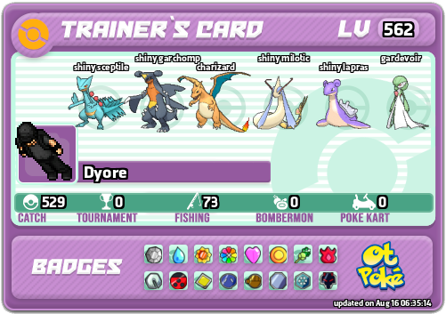 Dyore Card otPokemon.com