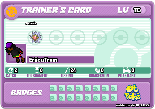 Eriic uTrem Card otPokemon.com