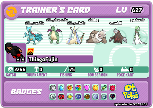 ThiagoFujin Card otPokemon.com