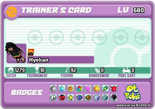 Hyokan Card otPokemon.com