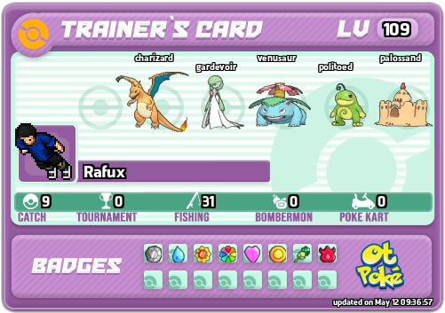 Rafux Card otPokemon.com