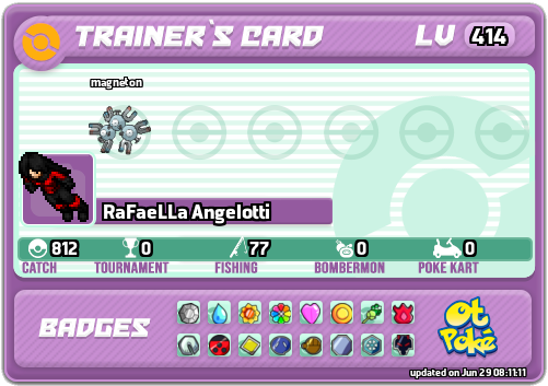 RaFaeLLa Angelotti Card otPokemon.com