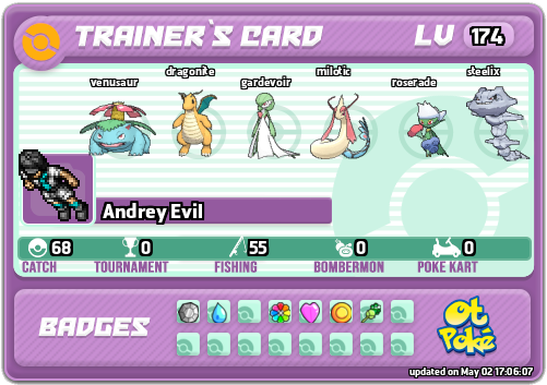 Andrey Evil Card otPokemon.com