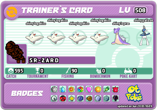 S R - Z A R D Card otPokemon.com