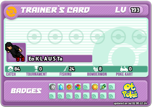 Eo K L A U S Ta Card otPokemon.com