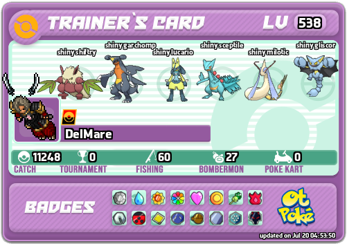 DelMare Card otPokemon.com