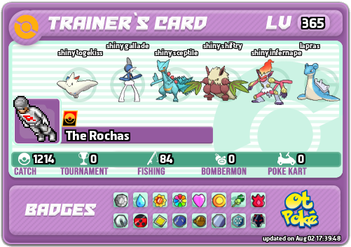The Rochas Card otPokemon.com