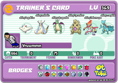 Vruummn Card otPokemon.com
