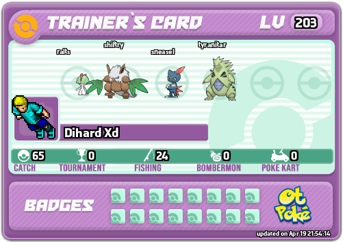 Dihard Xd Card otPokemon.com