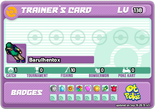 Barulhentox Card otPokemon.com