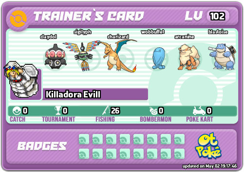 Killadora Evill Card otPokemon.com