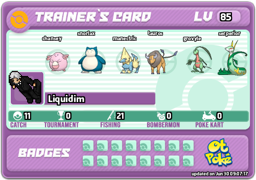 Liquidim Card otPokemon.com