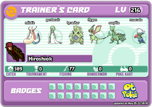 Hiroshiok Card otPokemon.com