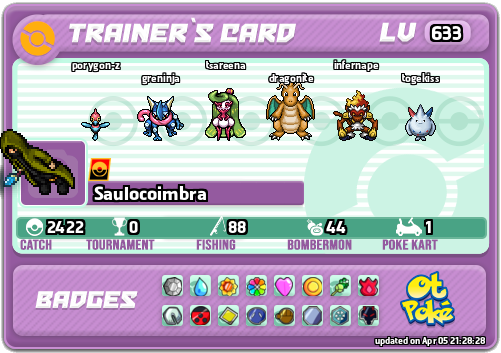 Saulocoimbra Card otPokemon.com