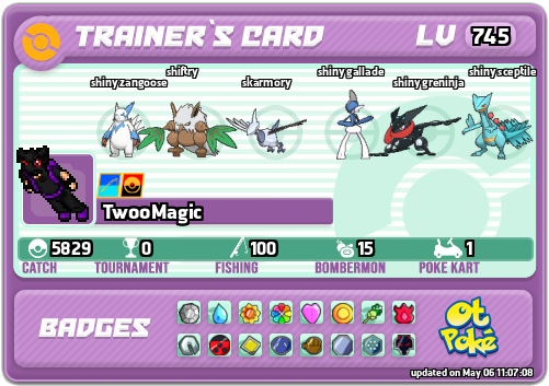 TwooMagic Card otPokemon.com