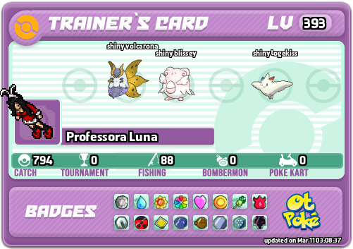 Professora Luna Card otPokemon.com