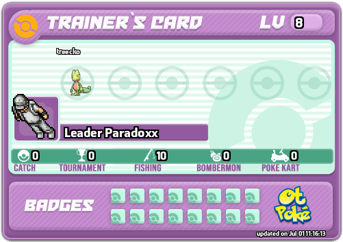 Leader Paradoxx Card otPokemon.com