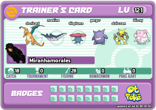 Miranhamorales Card otPokemon.com