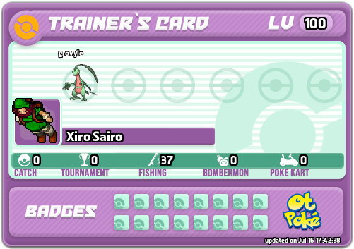 Xiro Sairo Card otPokemon.com