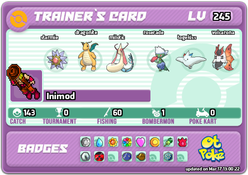 Inimod Card otPokemon.com