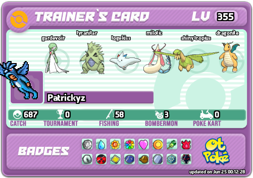 Patrickyz Card otPokemon.com