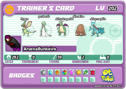 Arsenalfunkeiro Card otPokemon.com